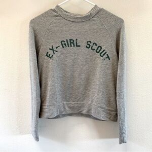 Gray Ex-Girl Scout Sweater